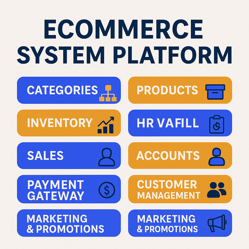 Ecommerce System CMS